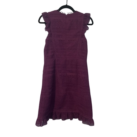 NWOT J. Crew Women's Pink Flutter Sleeve Dress Size 4 - Picture 2 of 3